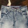 P1395-K MID BLUE ACE OF DIAMOND JEAN
