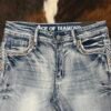 P1365-K MID BLUE ACE OF DIAMOND JEAN