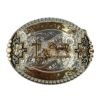 BB-54 Silver/Bronze Prayer Belt Buckle