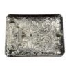 BB-19 Silver/Bronze Longhorn Belt Buckle