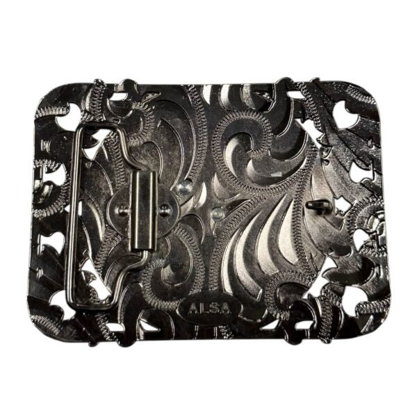 BB-76 Bronze/Metal Bull-rider Ruby Belt Buckle