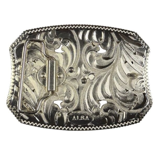 BB-35 Silver/Bronze Bullrider Belt Buckle