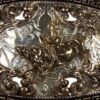 BB-35 Silver/Bronze Bullrider Belt Buckle