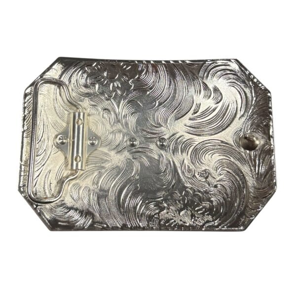 BB-40 Silver/Bronze Bullrider Belt Buckle