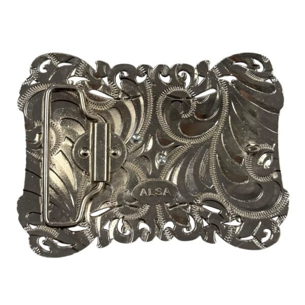 BB-48 Gold/Silver Rooster Belt Buckle
