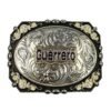 BB-34 Silver Guerrero Belt Buckle