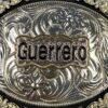BB-34 Silver Guerrero Belt Buckle