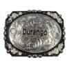 BB-27 Silver Durango Belt Buckle