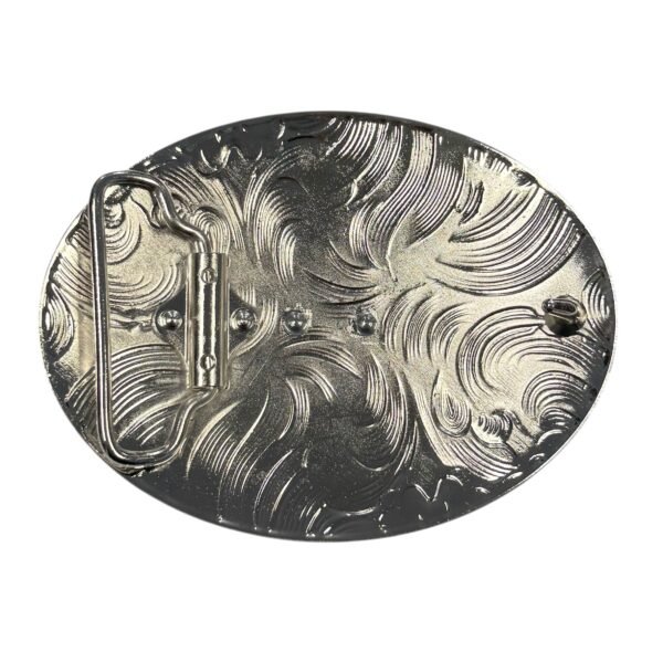 BB-30 Silver/Bronze Centenario Coin Belt Buckle