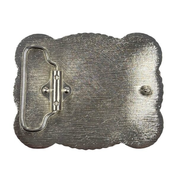 BB-39 Black/Silver Gold Prayer Belt Buckle