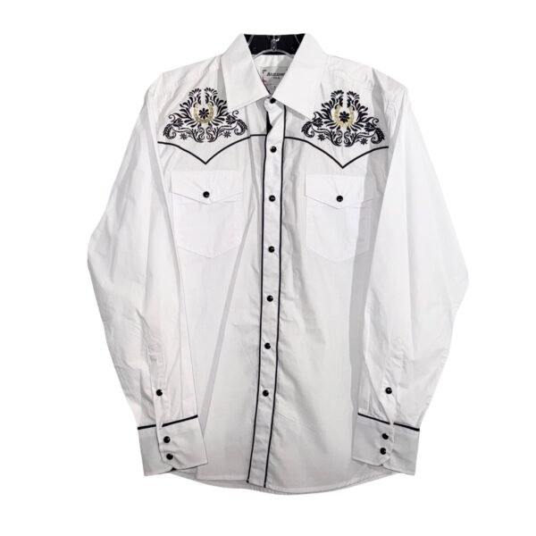 ES1165 White Ace of Diamond Shirt