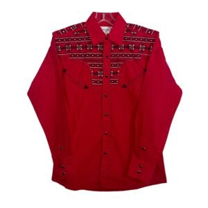 ES1235 Red/Black Ace of Diamond Shirt