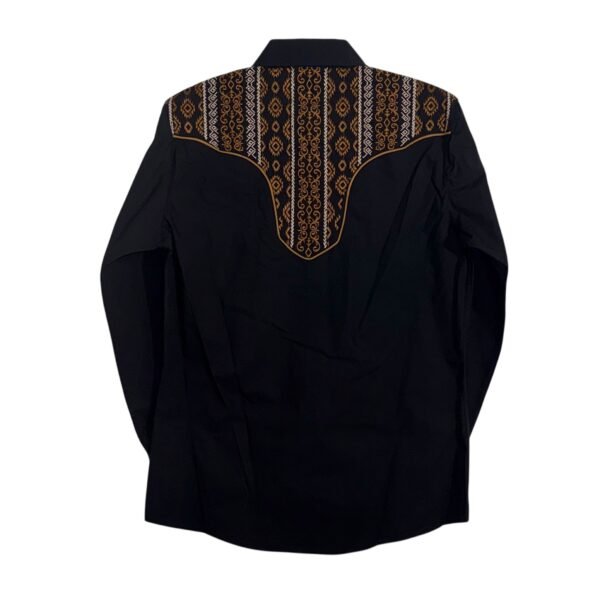 ES1240 Black/Brown Ace of Diamond Shirt