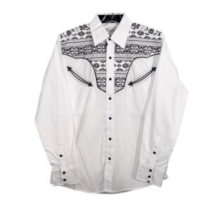 ES1240 White Ace of Diamond Shirt