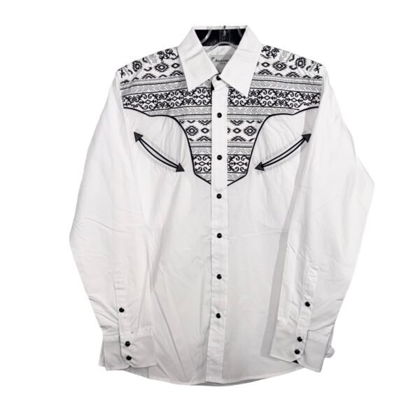 ES1240 White Ace of Diamond Shirt