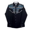 ES1240 Black/Blue Ace of Diamond Shirt