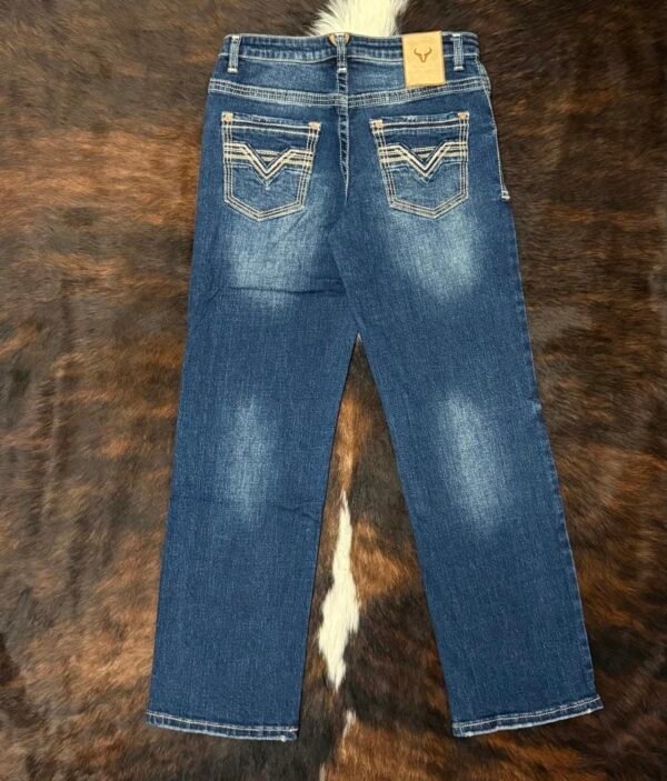 W473-K WESTERN BLUE CLASSIC JEAN