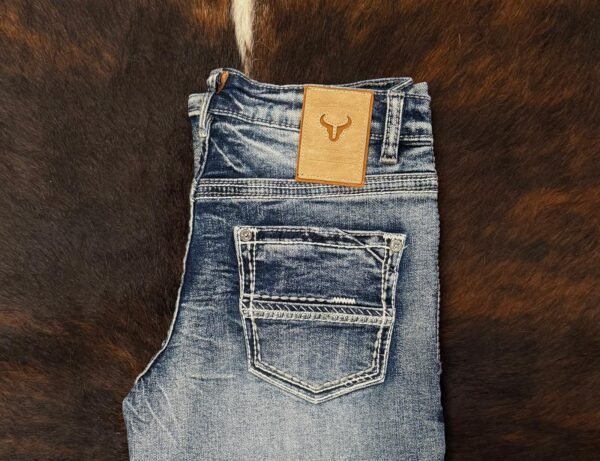 W476-K WESTERN BLUE CLASSIC JEAN