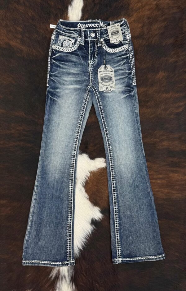 A1134-PBK ANSWER ME PREMIUM BOOTCUT JEAN