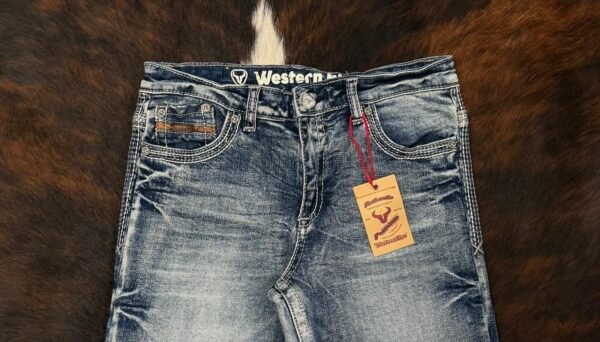 W476-K WESTERN BLUE CLASSIC JEAN