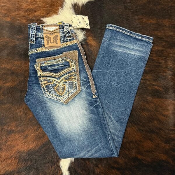 R-367 ROCK IN LA STRAIGHT FIT JEAN