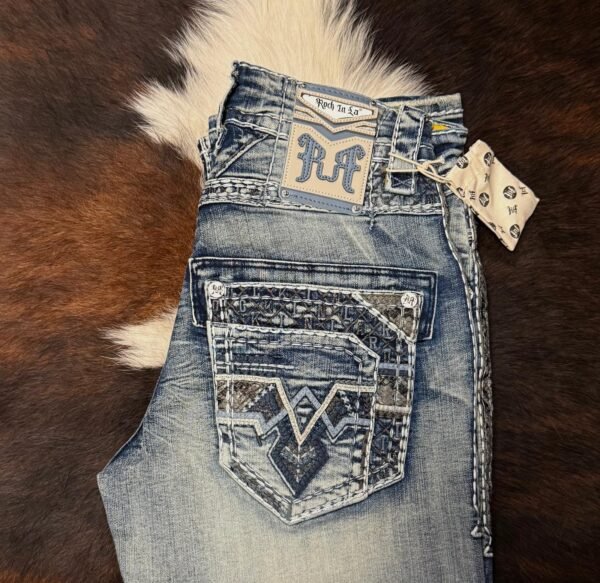 R-372 ROCK IN LA STRAIGHT FIT JEAN