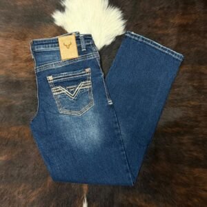 W473-K WESTERN BLUE CLASSIC JEAN