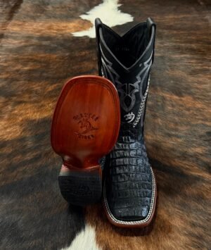 MLN BLACK CROCODILE BACK