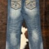 R-376 ROCK IN LA STRAIGHT FIT JEAN