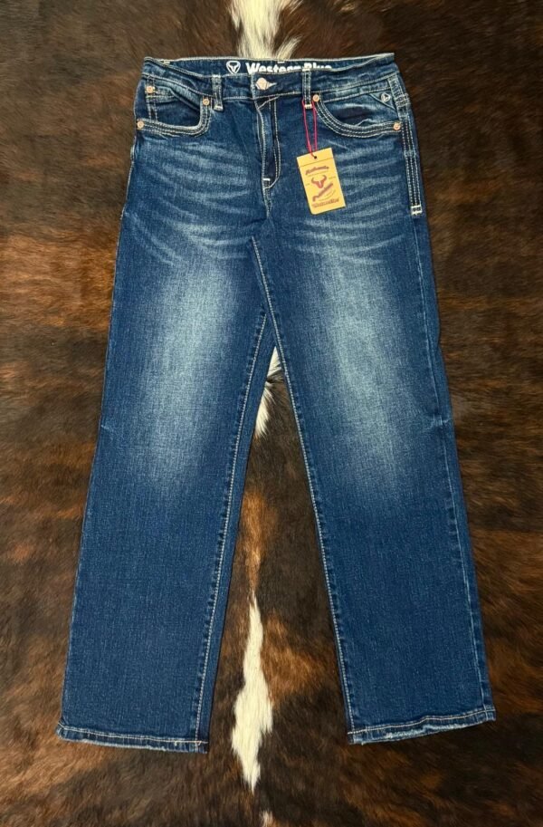 W473-K WESTERN BLUE CLASSIC JEAN