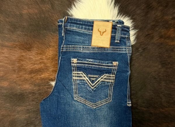 W473-K WESTERN BLUE CLASSIC JEAN