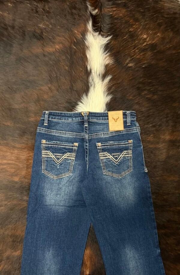 W473-K WESTERN BLUE CLASSIC JEAN