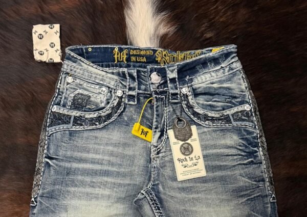 R-372 ROCK IN LA STRAIGHT FIT JEAN