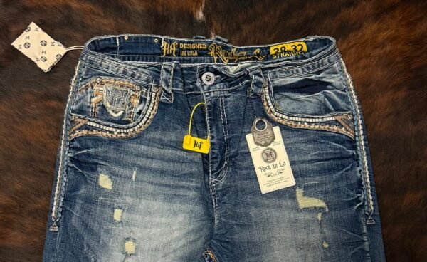 R-376 ROCK IN LA STRAIGHT FIT JEAN