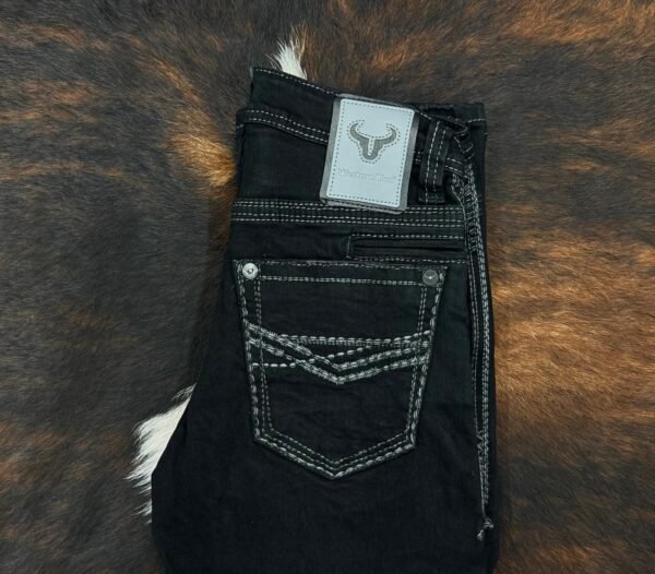 W-486 Western Blue Classic Modern Boot Jean