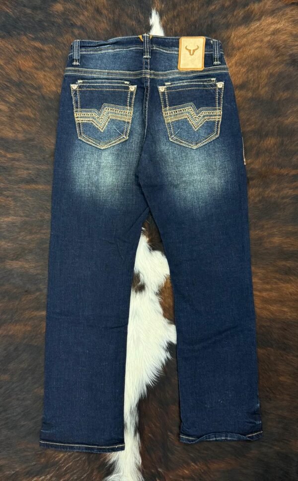 W-482 Western Blue Classic Modern Boot Jean