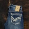 W-480 Western Blue Classic Modern Boot Jean
