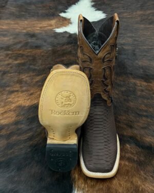 RBPNB BRUCE PYTHON NUBUCK BROWN