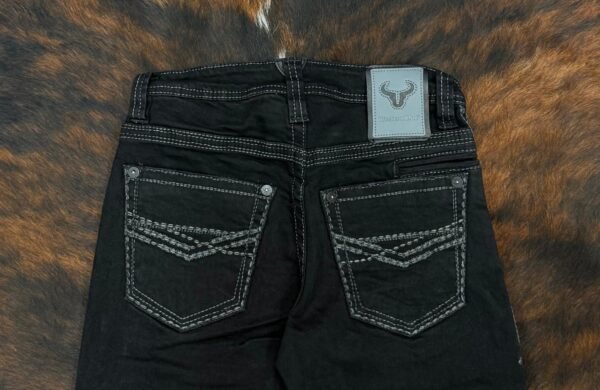 W-486 Western Blue Classic Modern Boot Jean