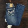 W-480 Western Blue Classic Modern Boot Jean