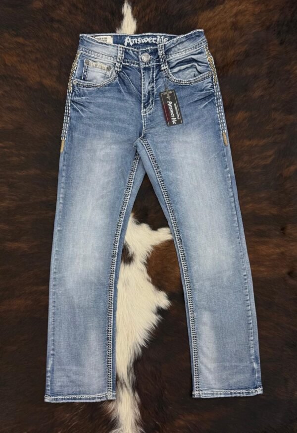 AM-2319 ANSWER ME PREMIUM STRAIGHT FIT JEAN