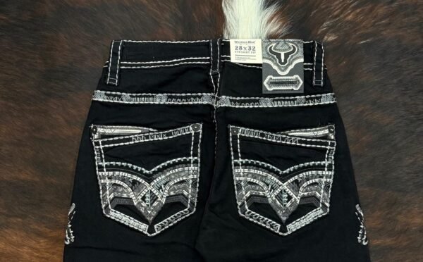 WJ-2381 WESTERN BLUE PREMIUM STRAIGHT FIT JEAN