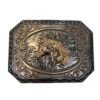 BB-67 Bronze Horse Belt Buckle