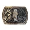 BB-70 Metal/Bronze San Judas Tadeo Belt Buckle