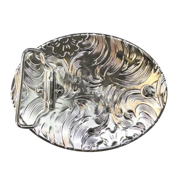 BB-60 Silver/Gold Initial "L" Belt Buckle