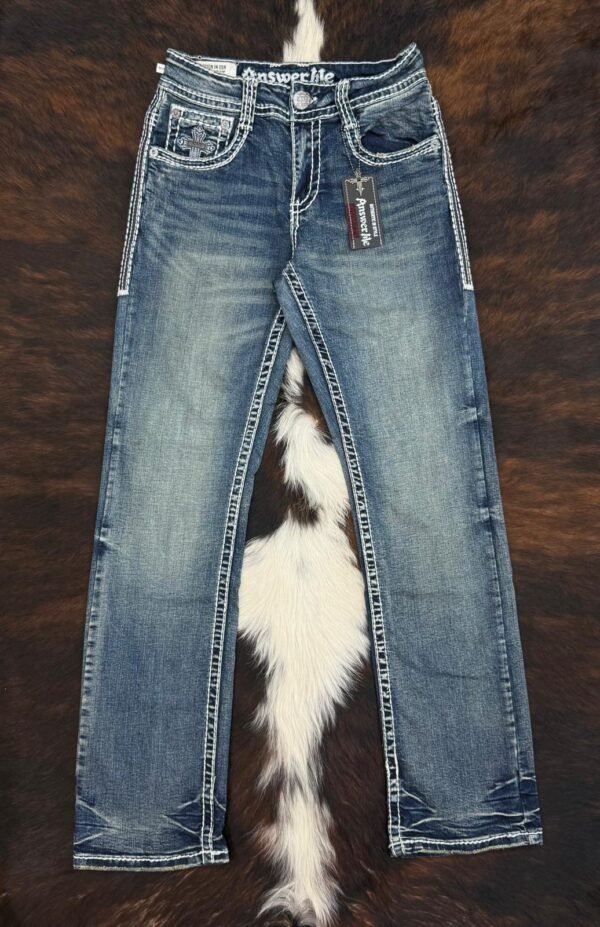 AM-2317 ANSWER ME PREMIUM STRAIGHT FIT JEAN