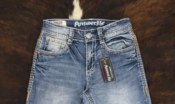 AM-2319 ANSWER ME PREMIUM STRAIGHT FIT JEAN