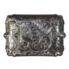 BB-59 Silver/Bronze Virgin Mary Diamond Belt Buckle