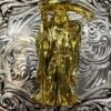 BB-11 Gold/Silver Santa Muerte Belt Buckle