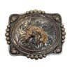 BB-44 Bronze Horse Diamond Belt Buckle
